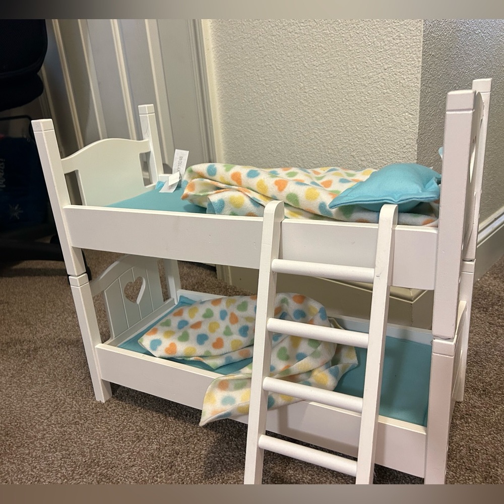 Melissa and Doug 18” doll Bunk beds